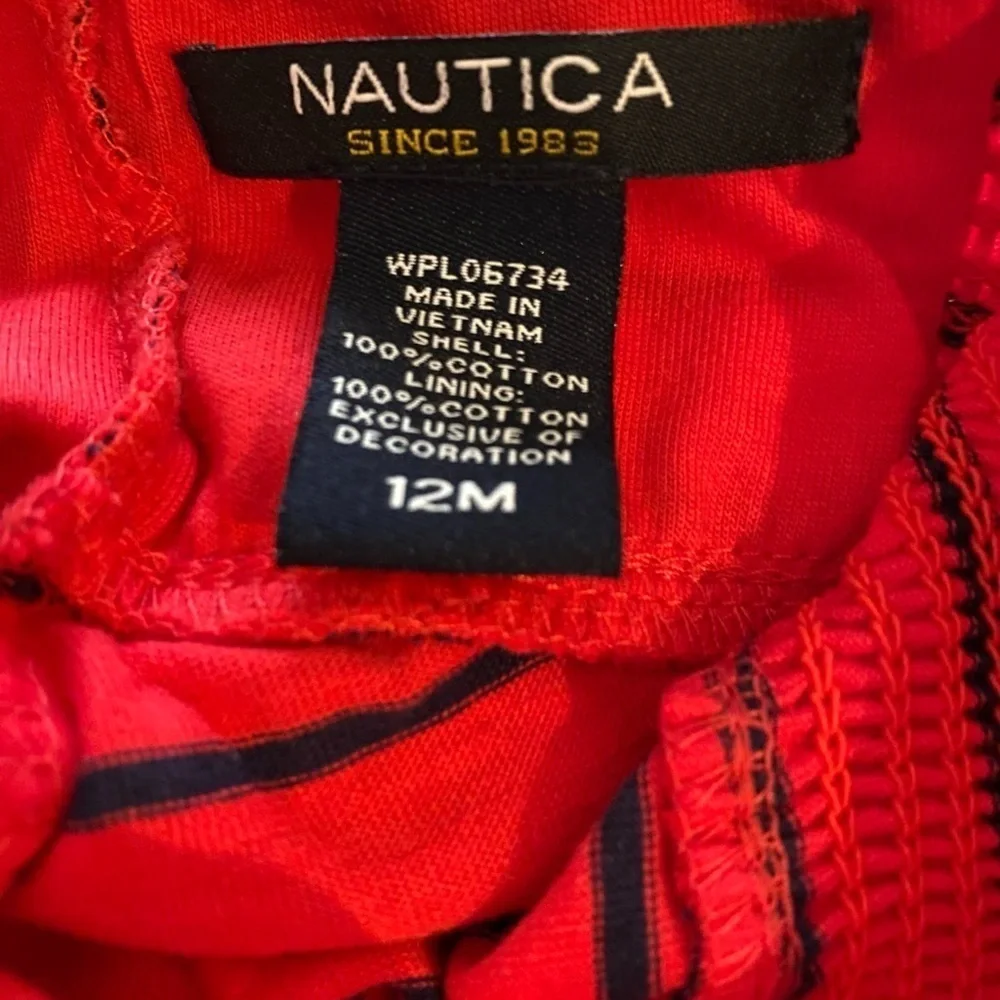 NWT 2-piece Nautica striped set